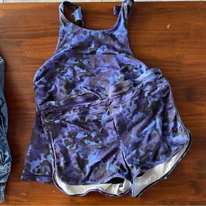 Athleta Maldives Surge swim set 40 B/C XL